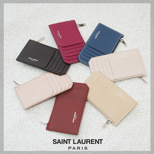 SAINT LAURANT サンローラン スリム財布 コピー カードホルダー 45853 B680N