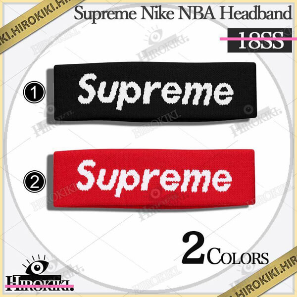 2020SS /シュプリーム 偽物 シュプリーム × ナイキ NBA Headband Logo ニューエラ ロゴ ヘッドバンド