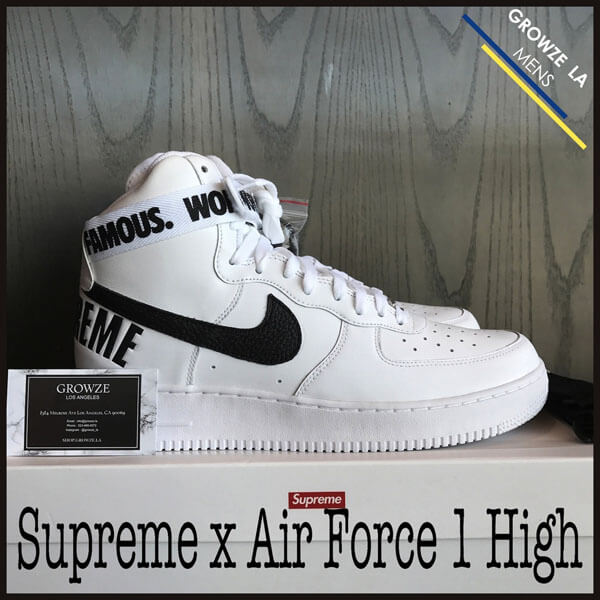 【ナイキ】シュプリーム x ナイキ スニーカー コピー 激レア シュプリーム Air Force 1 High 