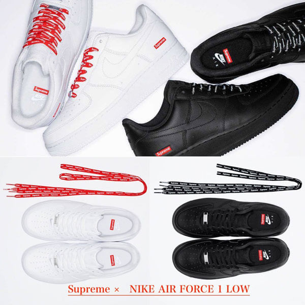 ★シュプリーム ナイキ スニーカー コピー supreme 偽物★ ナイキ AIR FORCE 1 LOW ★ White