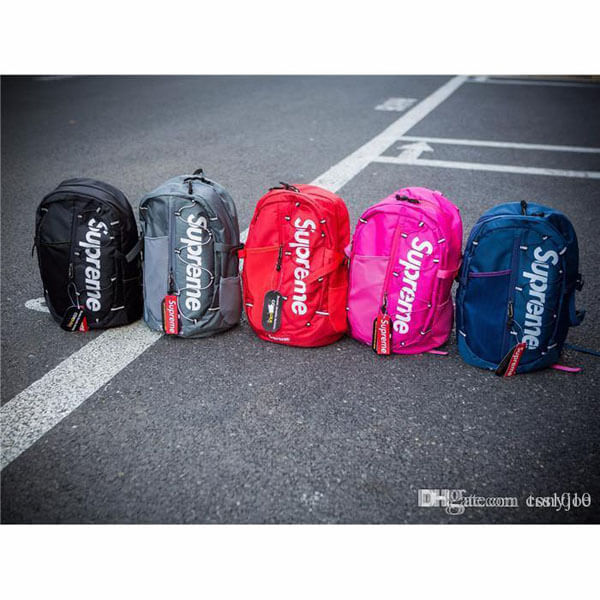 シュプリーム 偽物リュック シュプリーム 偽物 SS17 バッグパック Backpack (ピンク)
