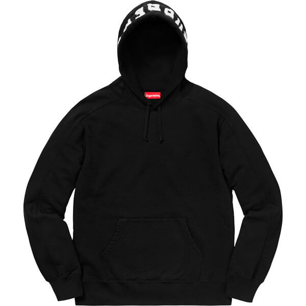 ★シュプリーム パーカー コピー シュプリーム 偽物★ FW18 Week11 ★ Paneled Hooded Sweatshirt Black