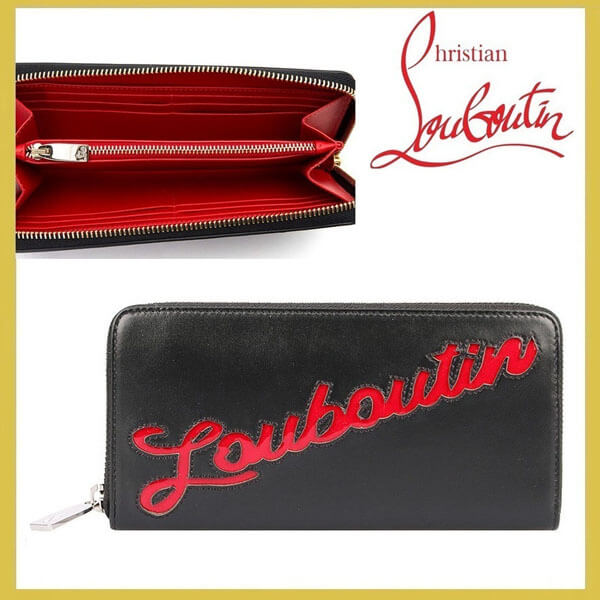 クリスチャン ルブタン 財布 コピー CHRISTIAN LOUBOUTIN★panettone logo wallet