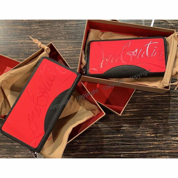 【クリスチャン ルブタン 財布 コピー CHRISTIAN LOUBOUTIN】Panettone Wallet ウォレット レザー 全2色 3195051CM53