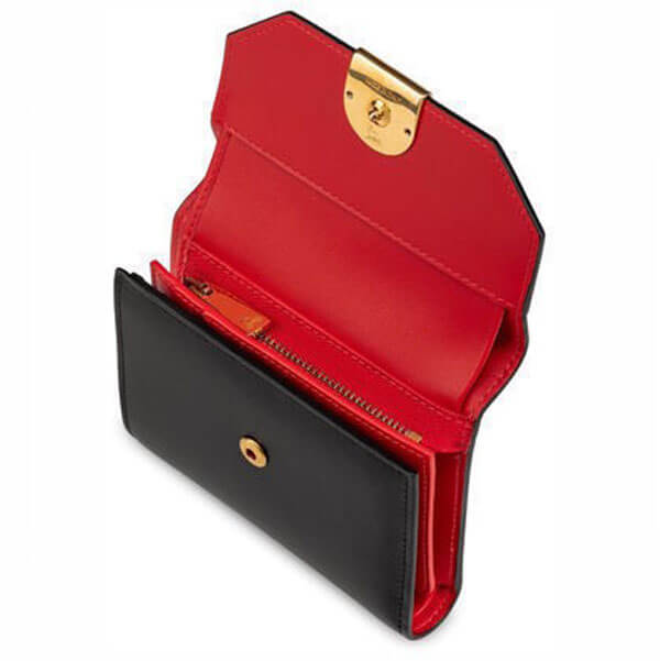 クリスチャン ルブタン 財布 コピー CHRISTIAN LOUBOUTIN 大人気 Elisa コンパクト Wallet 1205214BK01