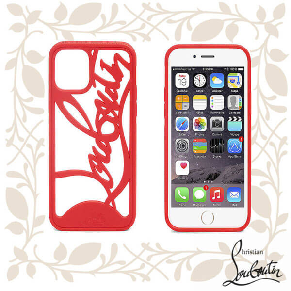 ◆クリスチャン ルブタン iphoneケース コピー Christian Louboutin◆Louboutin Logo Phone Case Iphone◆3205195R251