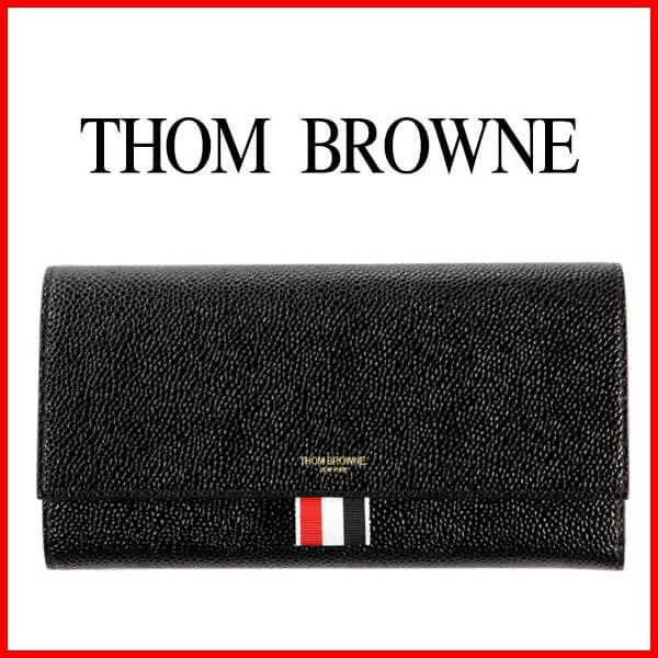 トムブラウン 財布 コピー★THOM BROWNE★レディース 長財布☆ FAW032A 00198 001