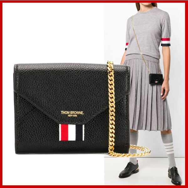 トムブラウン 財布 コピー THOM BROWNE★ギフト人気レディースCARD CASE FAP195A 00198 001