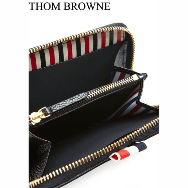 トムブラウン 財布 コピー THOM BROWNE リボンアクセント小銭入れ・財布