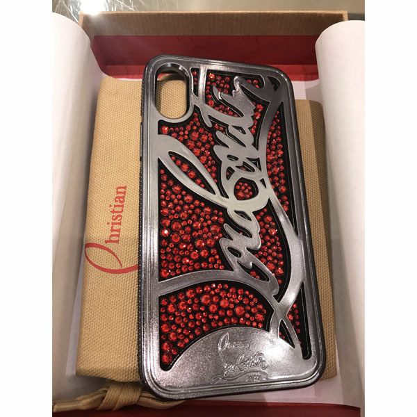 クリスチャン ルブタン iphoneケース コピー Christian Louboutin 豪華なレッド・ストラスの派手さで絶対に勝ち iPhone