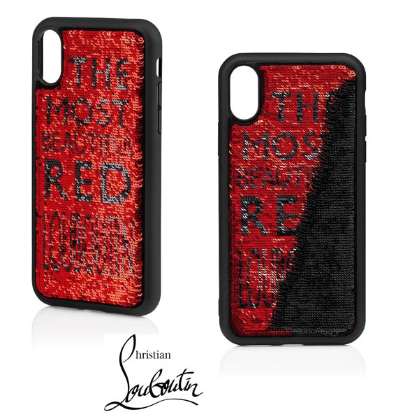 クリスチャン ルブタン iphoneケース コピー Christian Louboutin☆Loubisequins Iphone スマホケース 1205088H701