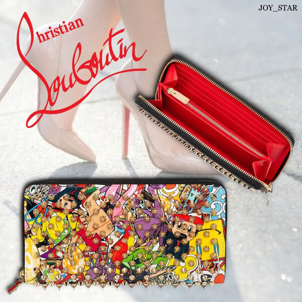 20AW◆クリスチャン ルブタン 財布 偽物 CHRISTIAN LOUBOUTIN◆Panettone Wallet/長財布 3205077M023