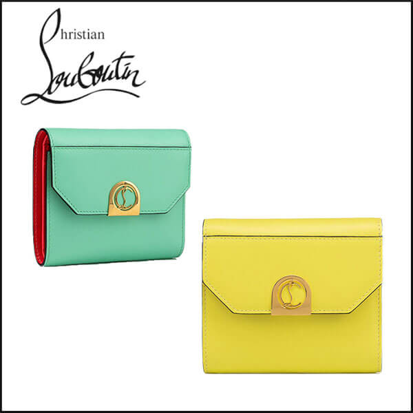 【20SS新作】クリスチャン ルブタン 財布 コピー CHRISTIAN LOUBOUTIN エリザ コンパクトウォレット 1205214E339