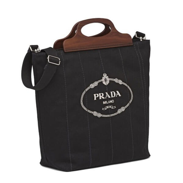 プラダ キャンバストート コピー 新作＊PRADA＊ コットンキャンバスバッグ / 3色カラー 1BG349_2DLA_F0002_V_OOO