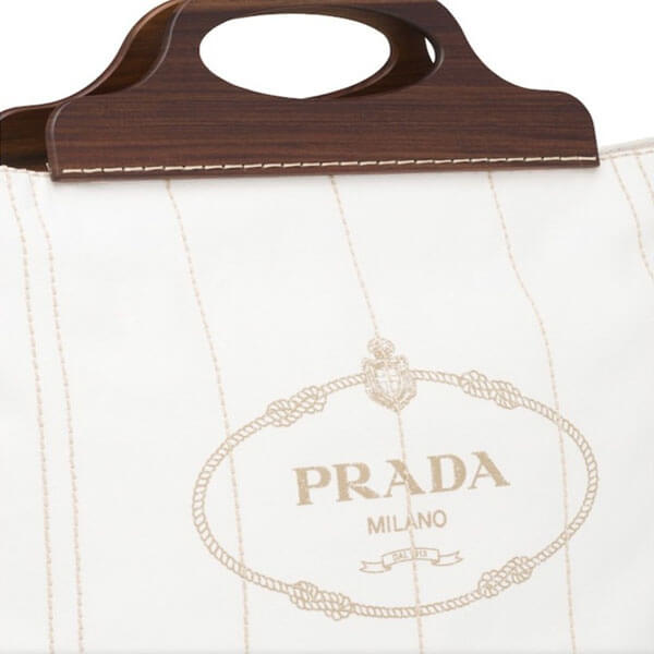 プラダ キャンバストート コピー 新作＊PRADA＊ コットンキャンバスバッグ / 3色カラー 1BG349_2DLA_F0002_V_OOO