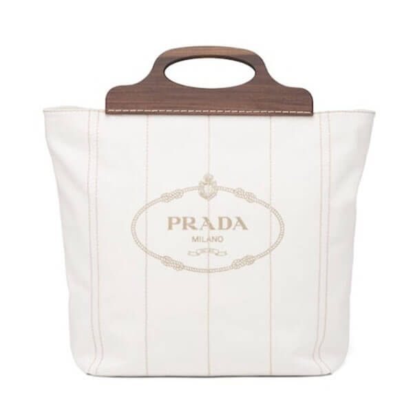 プラダ キャンバストート コピー 新作＊PRADA＊ コットンキャンバスバッグ / 3色カラー 1BG349_2DLA_F0002_V_OOO