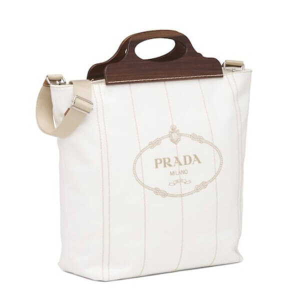 プラダ キャンバストート コピー 新作＊PRADA＊ コットンキャンバスバッグ / 3色カラー 1BG349_2DLA_F0002_V_OOO