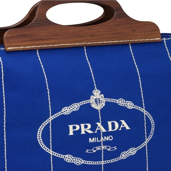 プラダ キャンバストート コピー 新作＊PRADA＊ コットンキャンバスバッグ / 3色カラー 1BG349_2DLA_F0002_V_OOO