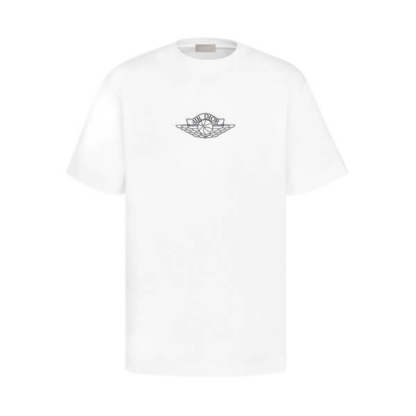 ディオール ナイキ Tシャツ コピー【ディオール×Jordan】超激レア Air ディオール Wings T-Shirt "White"