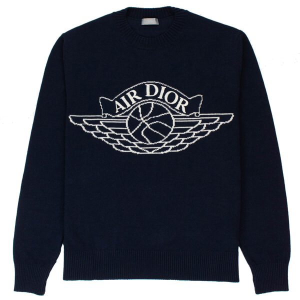 ディオール ナイキ ニット コピー【ディオール×Jordan】ジョーダンコラボニット 超激レア Air ディオール Wings Sweater 