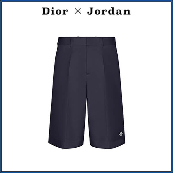 ディオール ナイキ パンツ 偽物【ディオール×Jordan】超激レア Air ディオール Dress Shorts "Navy"