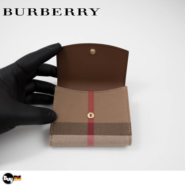 バーバリー 財布 コピー★Burberryアウトレット★ チェック柄 二つ折り財布