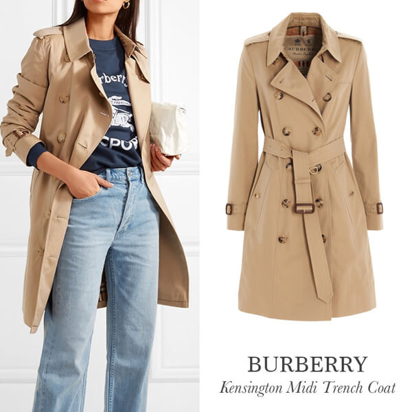 バーバリー トレンチコート 偽物 Burberry◎Kensington ヘリテージ トレンチコート