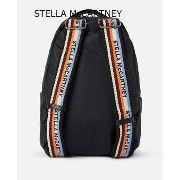 ステラマッカートニー バックパック 偽物 STELLA Mc CARTNEY 594247 W8580 ステラ ロゴ バックパック