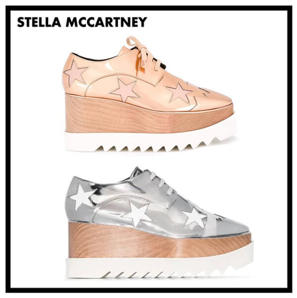 ステラマッカートニー エリスシューズ 偽物☆Stella McCartney エリーズ スター シューズ