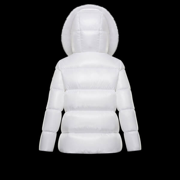 モンクレール 偽物 2020-21AW MONCLER GIVRE FOXファーダウンジャケット ホワイト