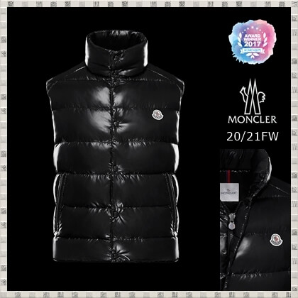 モンクレール ベスト 偽物 20/21秋冬 MONCLER TIB ブラック