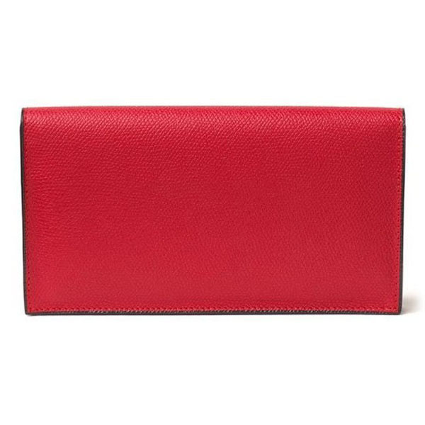 ヴァレクストラ バッグ 偽物 VALEXTRA BRERA PURSE WITH REMOVABLE CARD CASE V9L26-028-000R-OC