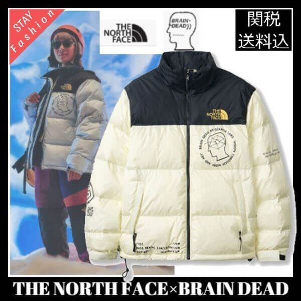 ノースフェイス ダウン コピー 超入手困難 限定ｺﾗﾎﾞ激ﾚｱ!The North Face x Brain Dead ﾇﾌﾟｼﾀﾞｳﾝ