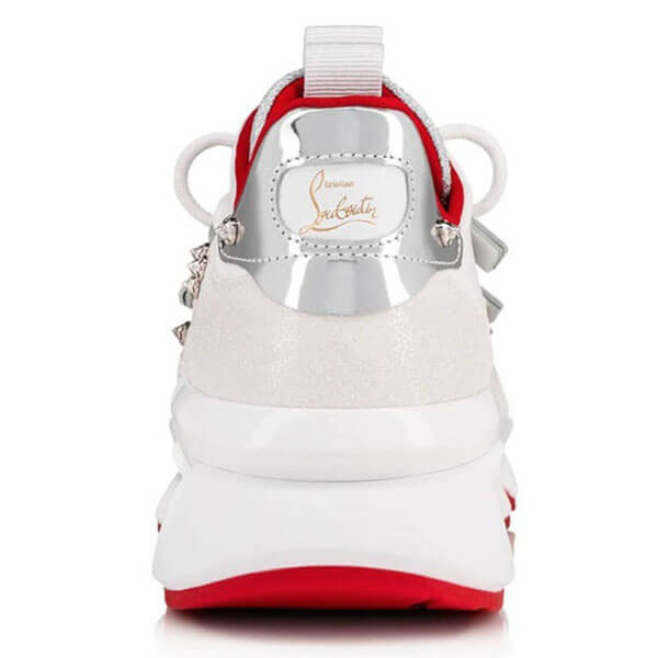 ルブタン スニーカー コピー 関税込☆新作☆Christian Louboutin Red Runner スタッズ付 オーロラ スニーカー