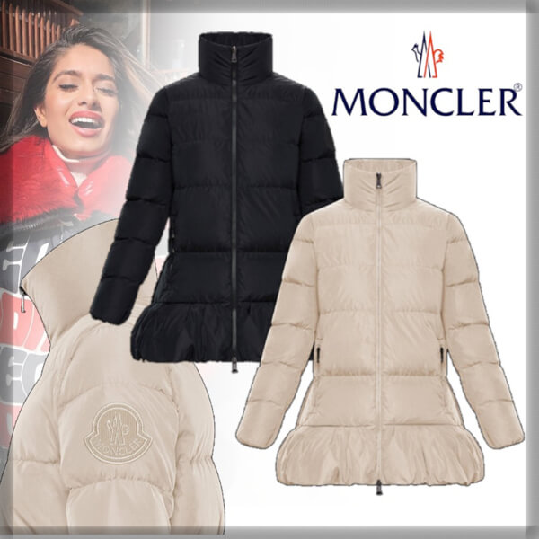 モンクレール ダウン 偽物【大人気】裾フリルが可愛い MONCLER★BRUNEC★ピーコート ダウンジャケット 0931B51300C0382999