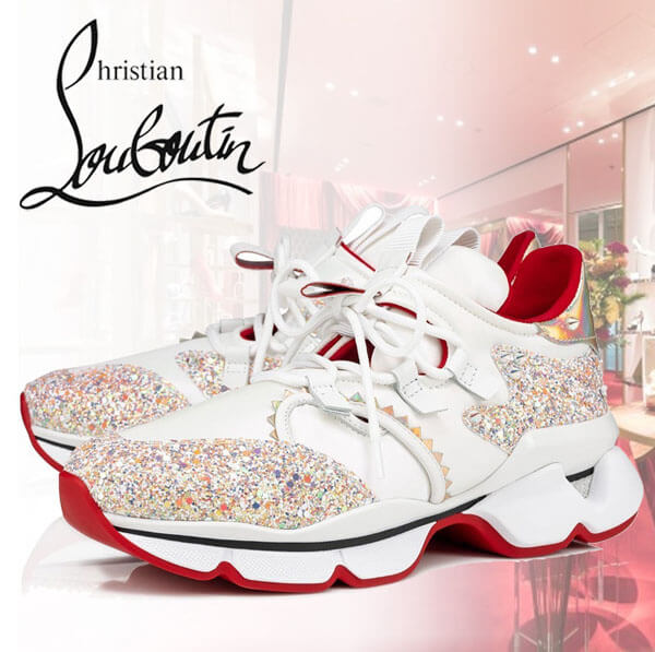 ルブタン スニーカー コピー◆Christian Louboutin Red Runner Donnna Woman◆レディーススニーカー 1201175CMA3