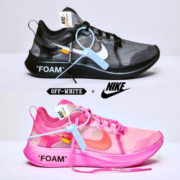 ナイキ 偽物 ズーム OFF-WHITE × ナイキ ZOOM FLY SP - オフホワイト × ナイキ ズームフライ AJ4588