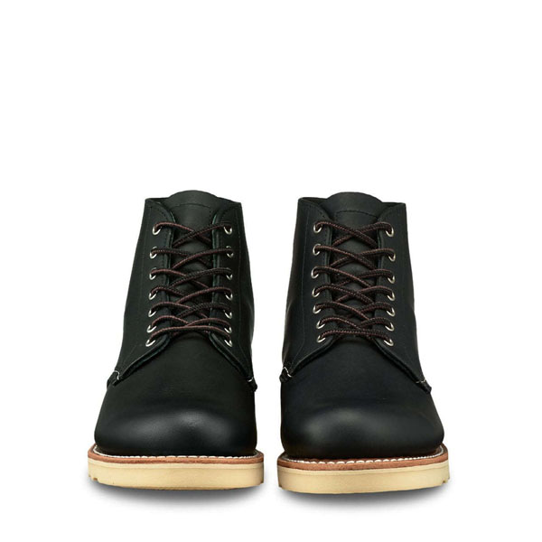 レッドウイング 偽物 ブーツ[RED WING] ROUND TOE 3450 BLACK BOUNDARY