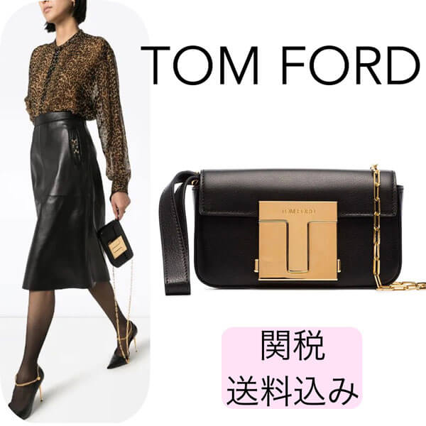 トムフォード クラッチ 偽物 TOM FORD ミニレザークラッチバッグ S0337T LGO009