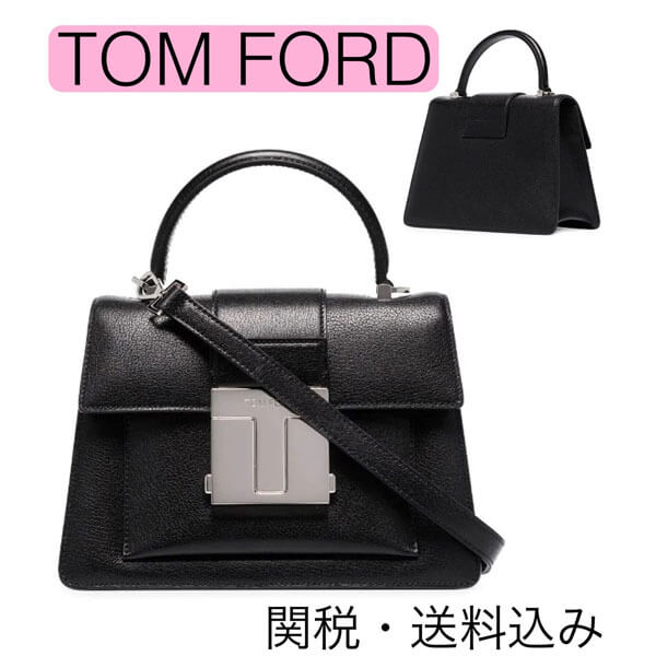 トムフォード トップハンドルバッグ コピー TOM FORD トップハンドルバッグ L1310P LGO009