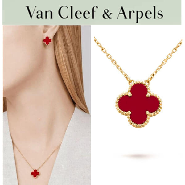 ヴァンクリーフ＆アーペル ペンダント コピー VanCleef&Arpels 豪華 ヴィンテージ アルハンブラ ネックレス