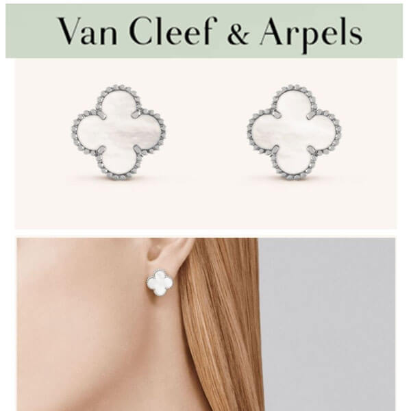 ヴァンクリーフ＆アーペル ピアス コピー VanCleef&Arpels 豪華 ヴィンテージ アルハンブラ ピアス