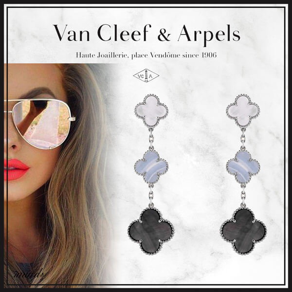 Van Cleef & Arpels ヴァンクリーフ＆アーペル ピアス 偽物 VCARN18800