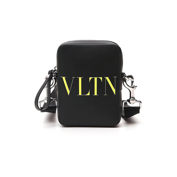 ヴァレンティノ ショルダーバッグ 偽物 ヴァレンティノ ∞ VLTN ロゴ レザー ミニショルダーバッグ UY2B0943FQK