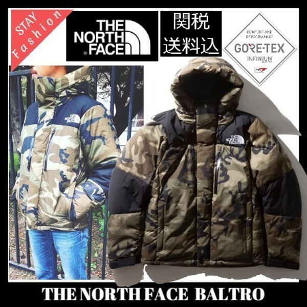 ノースフェイス ダウンジャケット 偽物 THE NORTH FACE バルトロライト ジャケット ウッドランドカモ ND91951