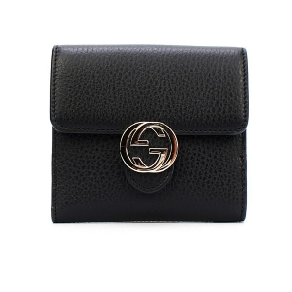 ☆グッチ GG Interlocking Wallet GG二つ折り財布