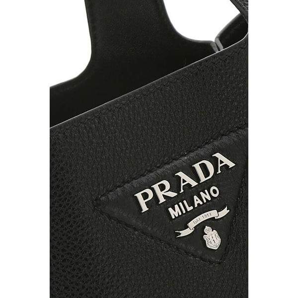 プラダ 偽物 バッグ PRADA★ ロゴ レザートートバッグ 1BG335VOOM2DKV F0002