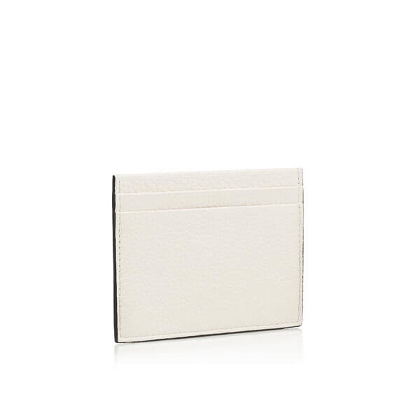 クリスチャン ルブタン カードケースコピー★CHRISTIAN LOUBOUTIN★Kios Card Holder★Snow 1175211W167