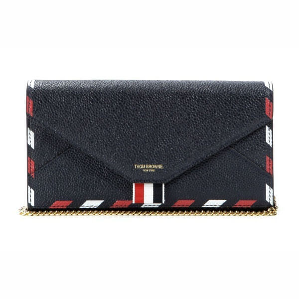 トムブラウン 財布 コピー THOM BROWNE トムブラウン ロゴ 長財布 FAP196A 05577 415