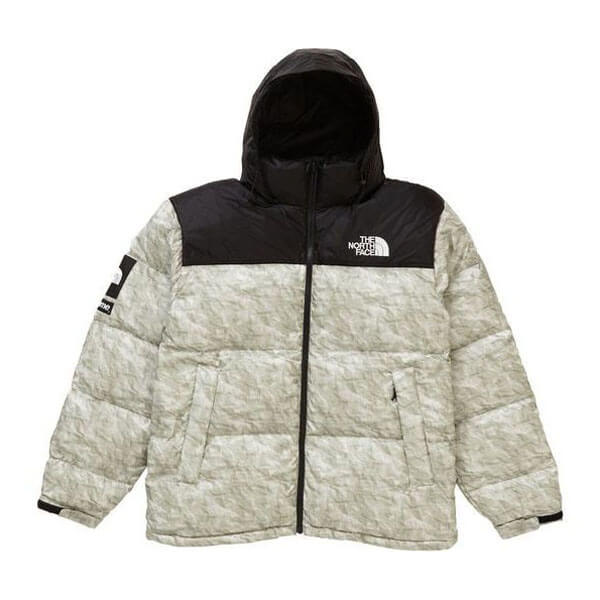 シュプリーム ノースフェイス 偽物 シュプリーム The North Face Paper Print Nuptse シュプリーム コート